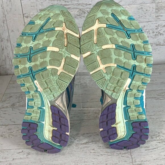 Brooks Adrenaline GTS 16 ~ Women's Size 9.5 B Sixteenth Edition Teal Grey Mint - Picture 9 of 10